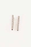 Lovoda Edged Hoop Earrings