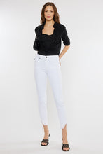 Load image into Gallery viewer, Kan Can USA High Rise Hem Detail Ankle Skinny Jeans - KC7267WT