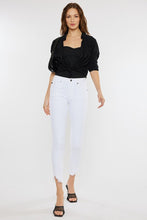 Load image into Gallery viewer, Kan Can USA High Rise Hem Detail Ankle Skinny Jeans - KC7267WT