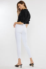 Load image into Gallery viewer, Kan Can USA High Rise Hem Detail Ankle Skinny Jeans - KC7267WT