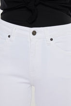 Load image into Gallery viewer, Kan Can USA High Rise Hem Detail Ankle Skinny Jeans - KC7267WT