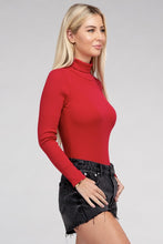 Load image into Gallery viewer, Ambiance Apparel Long-Sleeve Turtleneck Bodysuit