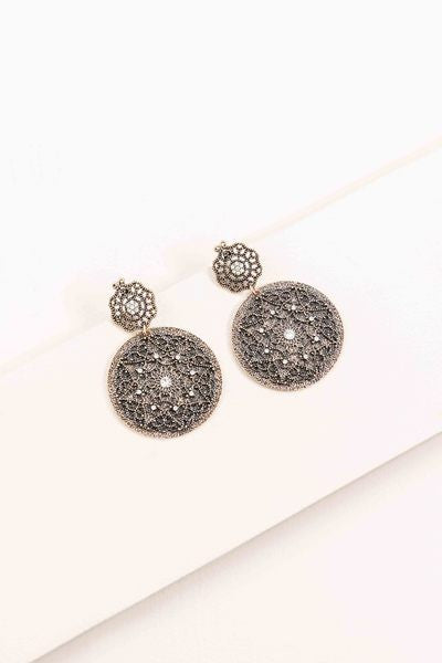 Lovoda Basileia Stud Drop Earrings