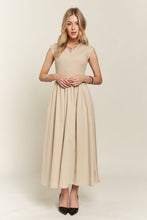 Load image into Gallery viewer, ADORA V-Neck Cap Sleeve Dress