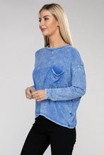 Load image into Gallery viewer, ZENANA Washed Ribbed Dolman Sleeve Round Neck Top