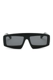 Rectangular Futuristic Fashion Sunglasses