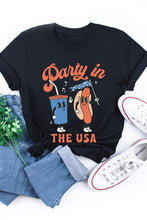 Load image into Gallery viewer, PARTY IN THE USA UNISEX SHORT SLEEVE