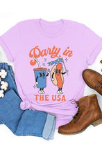 Load image into Gallery viewer, PARTY IN THE USA UNISEX SHORT SLEEVE