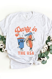 PARTY IN THE USA UNISEX SHORT SLEEVE