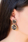 Lovoda Going Places Circle Drop Earrings