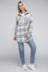 Nuvi Apparel Plaid Shacket