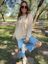 Load image into Gallery viewer, ONE ELEVEN NORTH Elliott Exposed Seam Sweatshirt in Five Colors