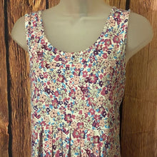 Load image into Gallery viewer, Floral Sleeveless Floral Dress, XL, 15D-147D002