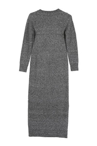 Lilou V-neck sweater maxi dress