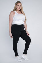 Load image into Gallery viewer, Ambiance Apparel Plus Everyday Leggings with Pockets