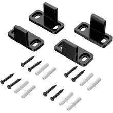 Load image into Gallery viewer, 4 Pieces Barn Door Floor Guide Sliding Closet Hardware, 24F164H009