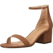 Load image into Gallery viewer, Two Strap Ankle Strap Block Heel Sandal, SIZE 7,  SL1-169S002