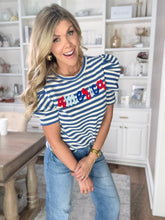 Load image into Gallery viewer, American Puff Sleeve Top