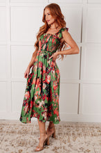 Load image into Gallery viewer, Jodifl A Little While Longer Dress in Green