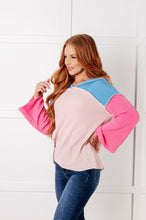 Load image into Gallery viewer, One Eleven North A-Tisket A-Tasket Color Block Pullover