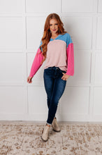 Load image into Gallery viewer, One Eleven North A-Tisket A-Tasket Color Block Pullover
