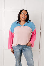 Load image into Gallery viewer, One Eleven North A-Tisket A-Tasket Color Block Pullover