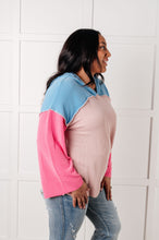 Load image into Gallery viewer, One Eleven North A-Tisket A-Tasket Color Block Pullover