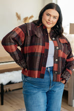 Load image into Gallery viewer, Haptics Already There Plaid Shacket