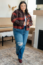 Load image into Gallery viewer, Haptics Already There Plaid Shacket