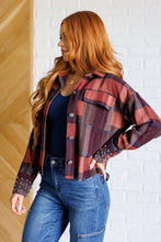 Load image into Gallery viewer, Haptics Already There Plaid Shacket