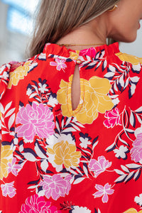 Andree By Unit Among The Flowers Floral Top