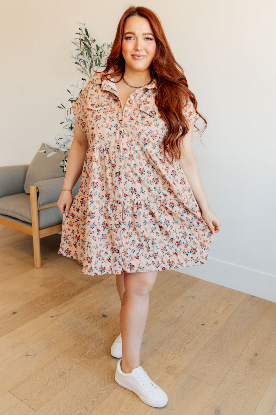 Andree By Unit Anywhere You Go I'll Be Collared Dress