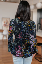 Load image into Gallery viewer, WHITE BIRCH As It Happened Faux Wrap Top