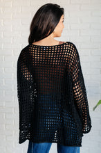 Load image into Gallery viewer, WHITE BIRCH Ask Anyway Fishnet Sweater