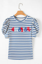 Load image into Gallery viewer, American Puff Sleeve Top