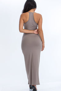Racer Back Maxi Dress (CAPELLA)