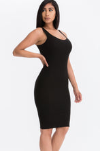 Load image into Gallery viewer, Ribbed Back Slit Bodycon Dress (CAPELLA)