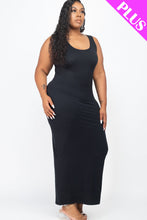 Load image into Gallery viewer, Plus Size Solid Basic Maxi Dress (CAPELLA)