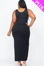 Load image into Gallery viewer, Plus Size Solid Basic Maxi Dress (CAPELLA)
