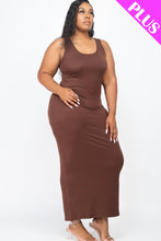 Load image into Gallery viewer, Plus Size Solid Basic Maxi Dress (CAPELLA)