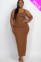 Load image into Gallery viewer, Plus Size Solid Basic Maxi Dress (CAPELLA)
