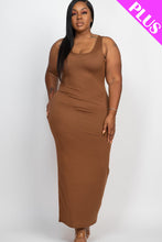 Load image into Gallery viewer, Plus Size Solid Basic Maxi Dress (CAPELLA)