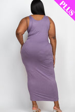Load image into Gallery viewer, Plus Size Solid Basic Maxi Dress (CAPELLA)