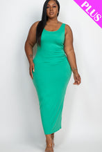 Load image into Gallery viewer, Plus Size Solid Basic Maxi Dress (CAPELLA)