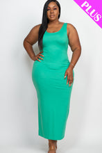 Load image into Gallery viewer, Plus Size Solid Basic Maxi Dress (CAPELLA)