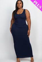 Load image into Gallery viewer, Plus Size Solid Basic Maxi Dress (CAPELLA)