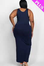 Load image into Gallery viewer, Plus Size Solid Basic Maxi Dress (CAPELLA)