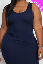Load image into Gallery viewer, Plus Size Solid Basic Maxi Dress (CAPELLA)