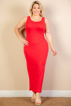Load image into Gallery viewer, Plus Size Solid Basic Maxi Dress (CAPELLA)