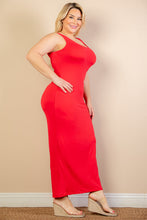 Load image into Gallery viewer, Plus Size Solid Basic Maxi Dress (CAPELLA)